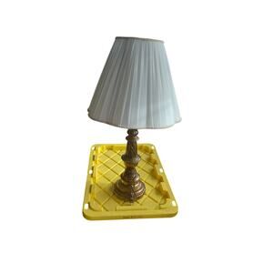 Vintage stiffel brass table lamp.